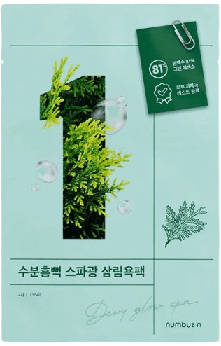 Numbuz:n No.1 Dewy Glow Spa Sheet Mask 