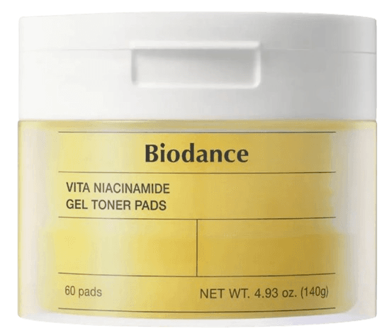 Biodance Vita Niacinamide Gel Toner Pads